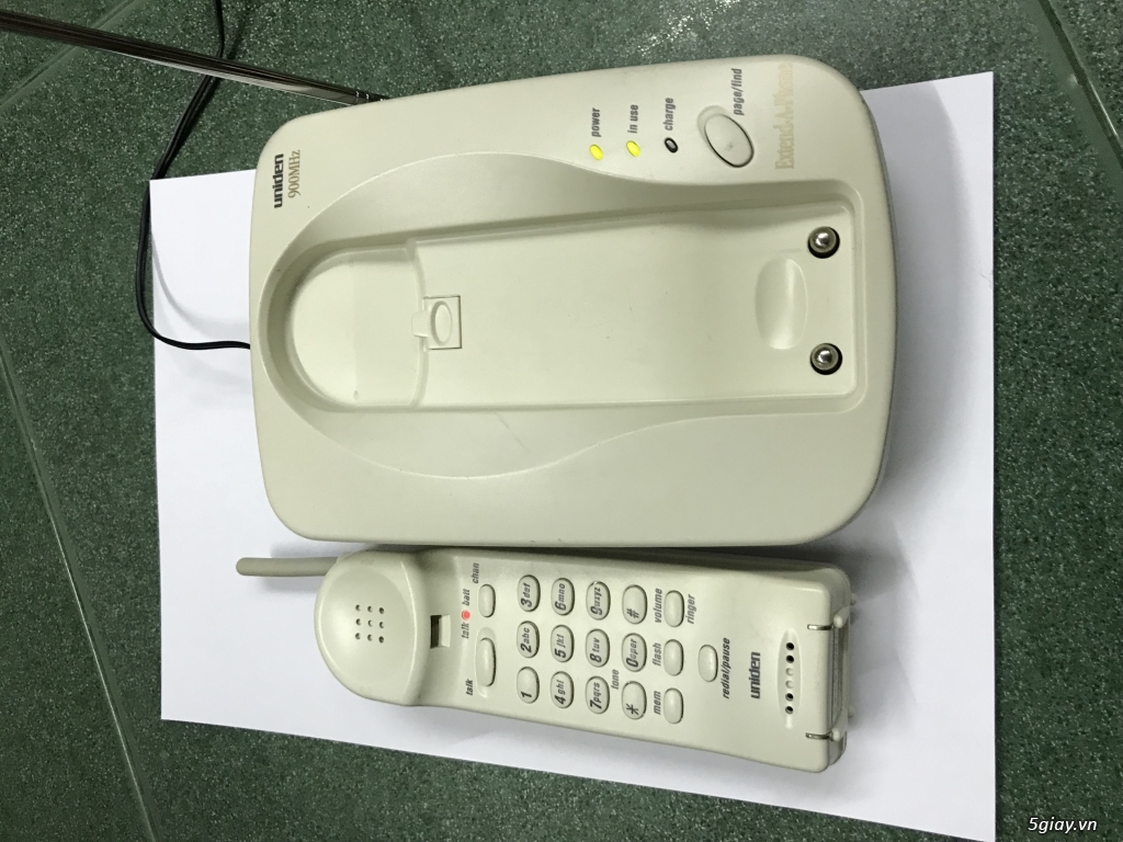 Điện thoại bàn ko dây UNIDEN EXP91 hàng USA End: 23h00 ngày 11-01-2020 - 1