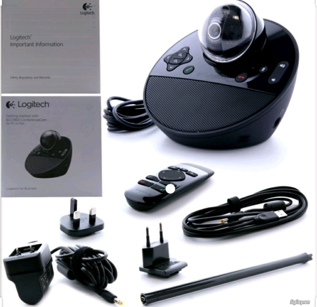 Cần bán Webcam Logitech BCC950 new 99,9%