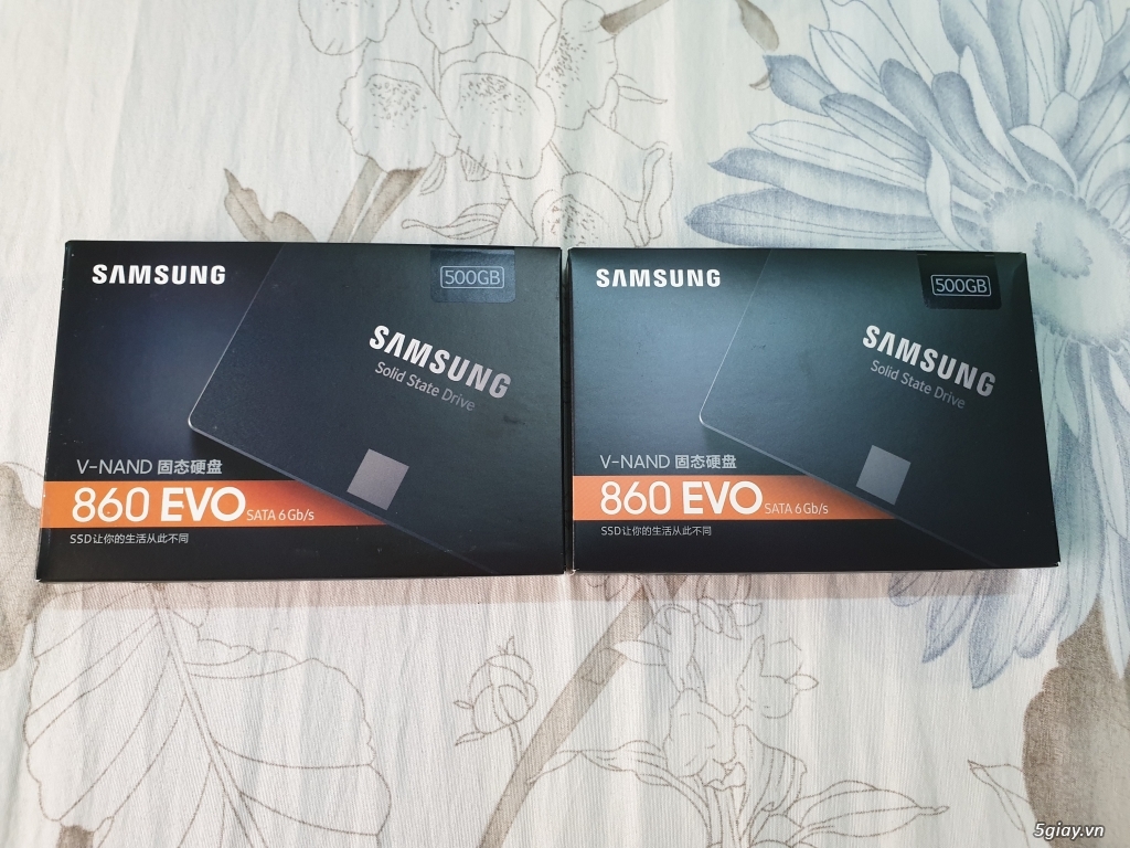 SSD Samsung 860 EVO 500GB chính hãng, mới 100%, giá cực rẻ