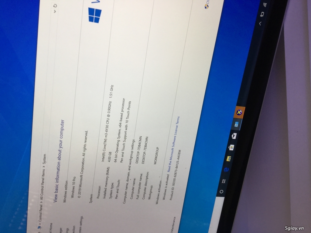 Surface pro 4 likenew fullbox..