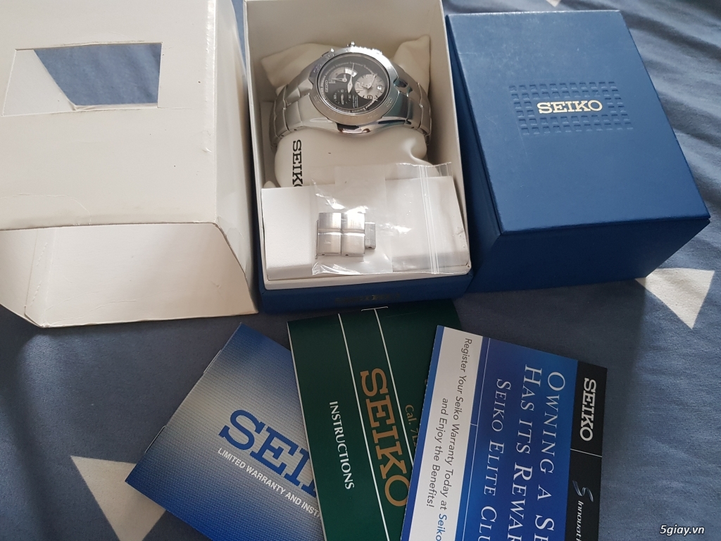 Đồng hồ SEIKO ARCTURA KINETIC hàng Nhật chính hãng US new 100% full bo - 4