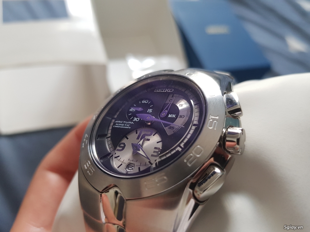 Đồng hồ SEIKO ARCTURA KINETIC hàng Nhật chính hãng US new 100% full bo - 1