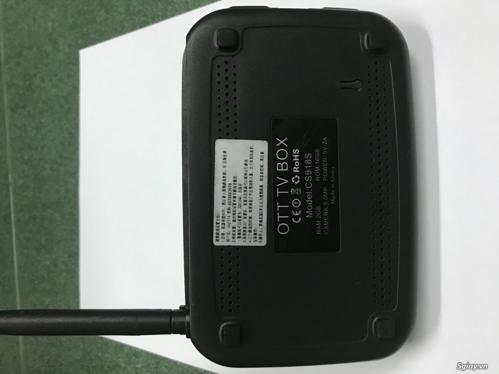 [ HIẾM ] Android mini PC CS918S có camera Ram 2GB End: 23h00 ngày 19-01-2020 - 6