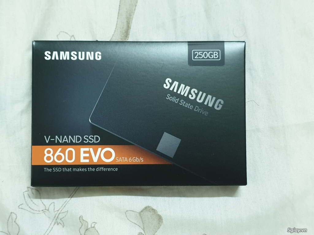 SSD Samsung 860 EVO 250GB chính hãng, mới 100%, giá cực rẻ