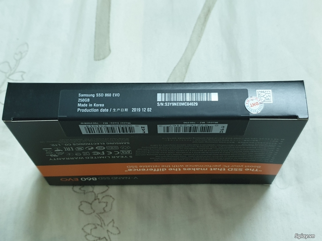 SSD Samsung 860 EVO 250GB chính hãng, mới 100%, giá cực rẻ - 2