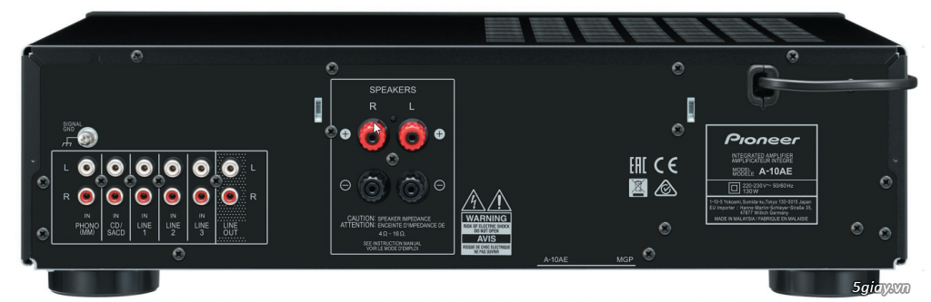 Amply PIONEER A10AE 220volt New Full Box - 1