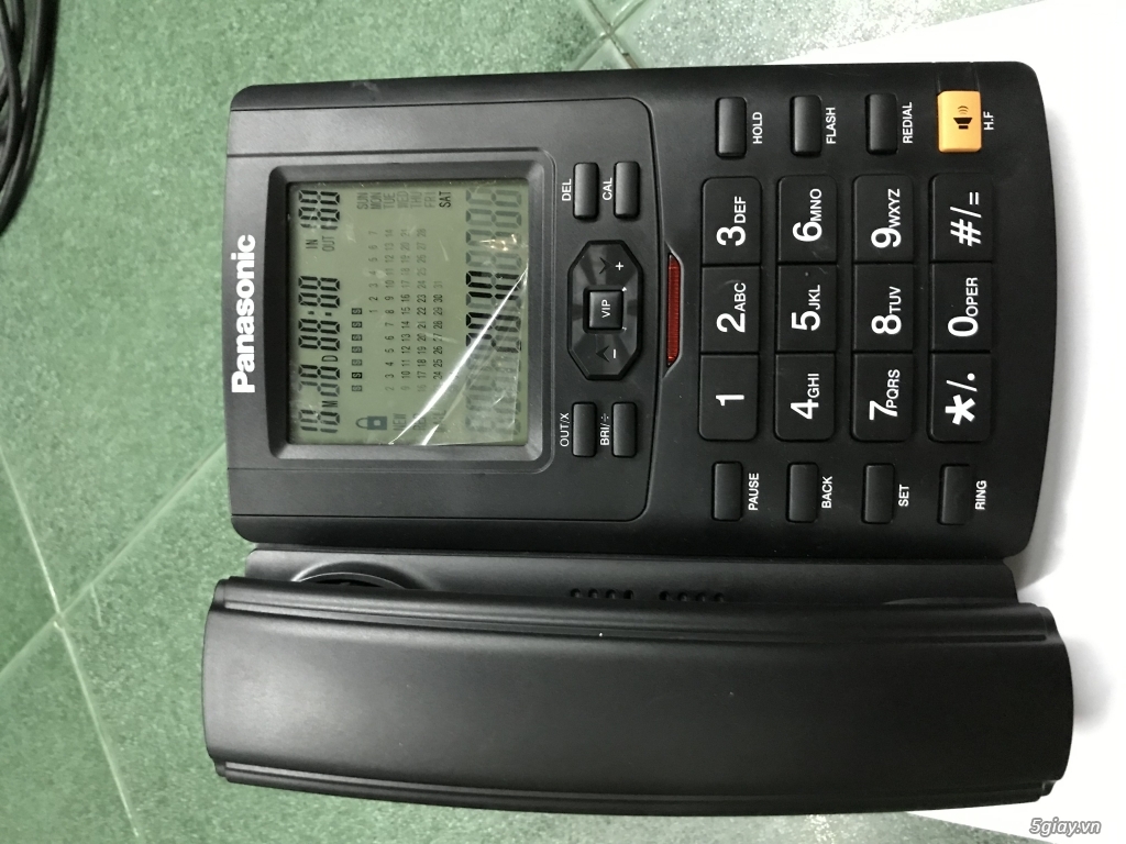 Điện thoại bàn PANASONIC KX-TSC536CID hàng trưng bày made in Malaysia End: 23h00 ngày 21-01-2020