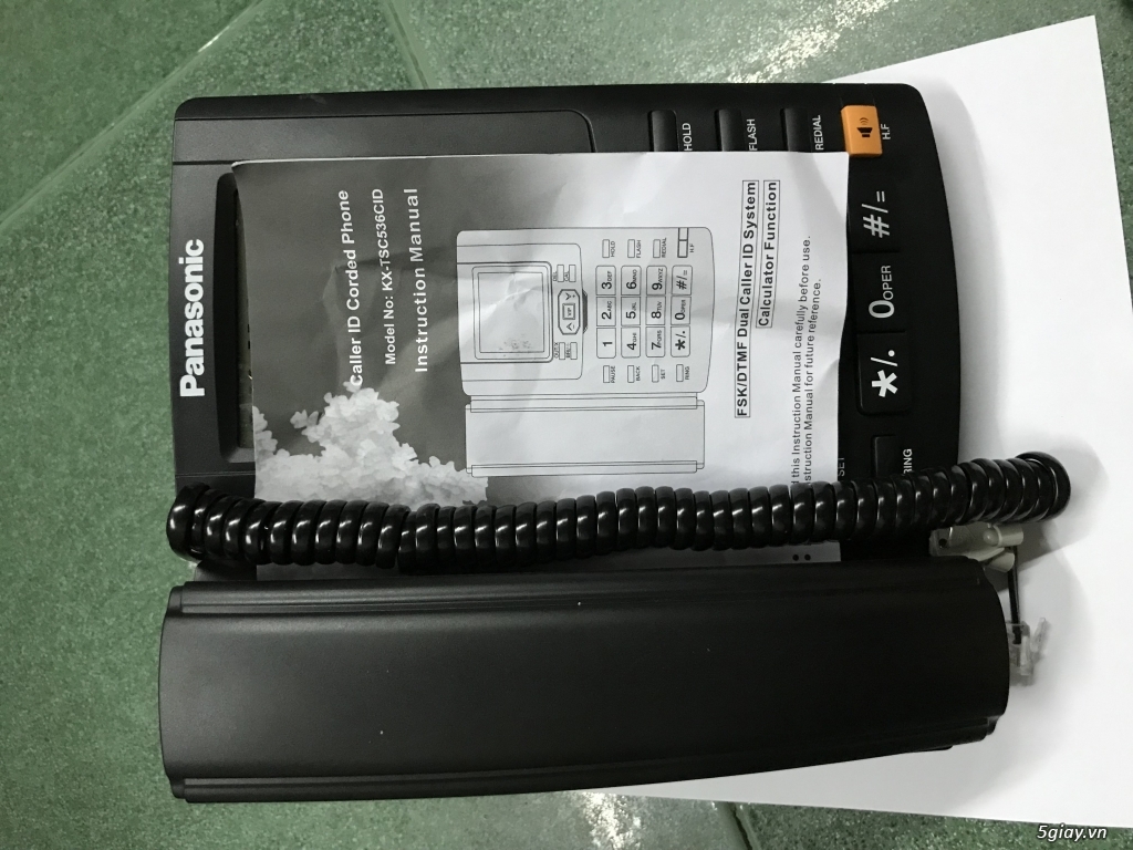 Điện thoại bàn PANASONIC KX-TSC536CID hàng trưng bày made in Malaysia End: 23h00 ngày 21-01-2020 - 7