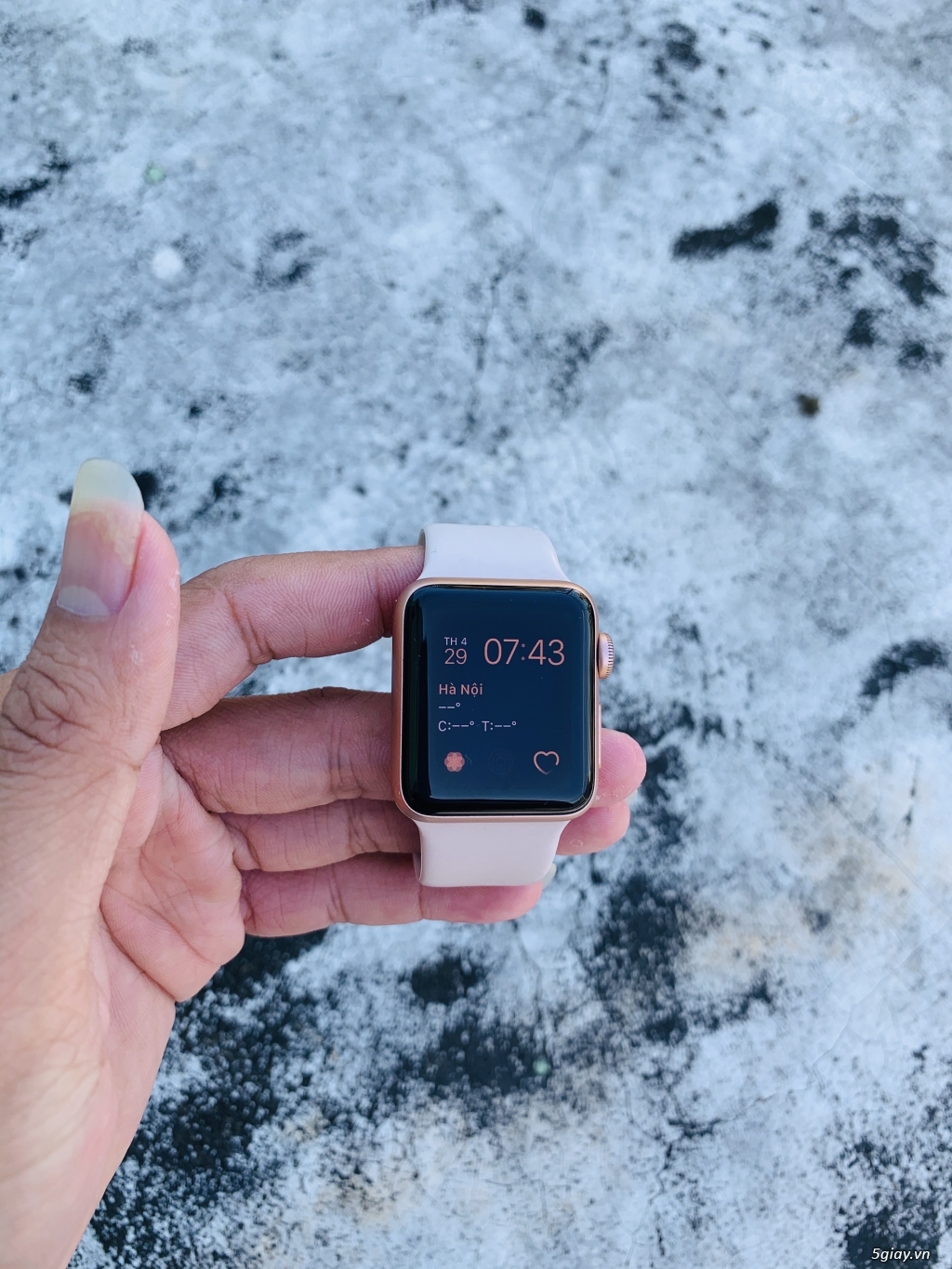 watch 3 lte hồng 38mm