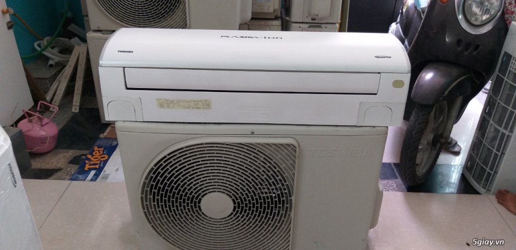 Máy lạnh cũ nội địa nhật Toshiba vào mùa mưa bão - 22