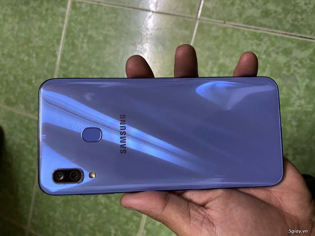Samsung a30 xanh dương full zin bán - 1