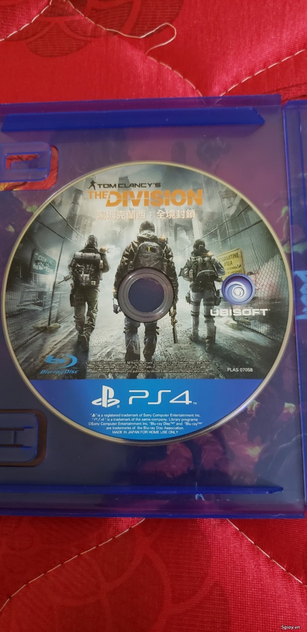Đĩa game PS4 Tom Clancy's The Division