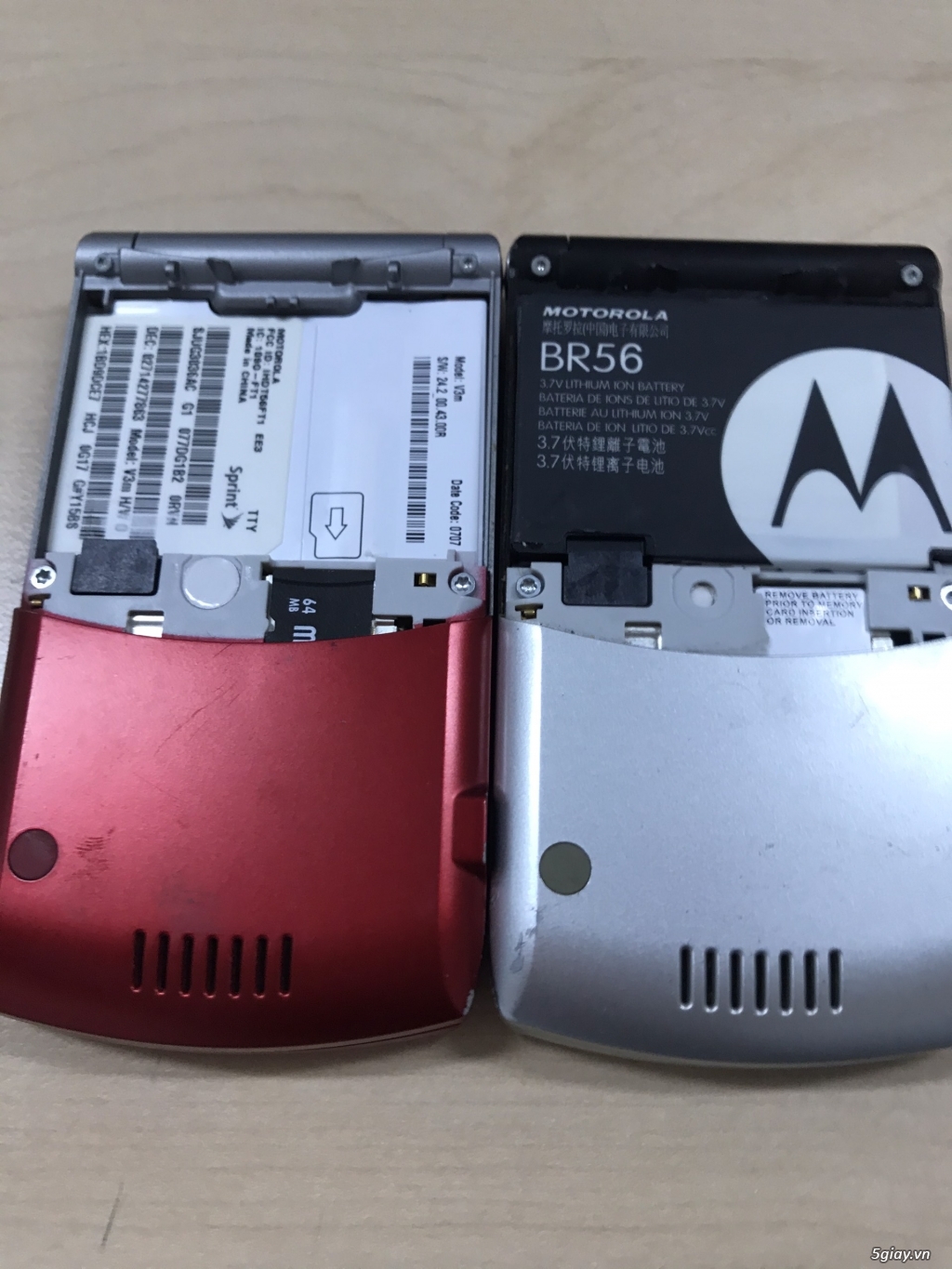 (USA) Điện thoại Motorola V3 mạng CDMA nhà mạng Mỹ - 5