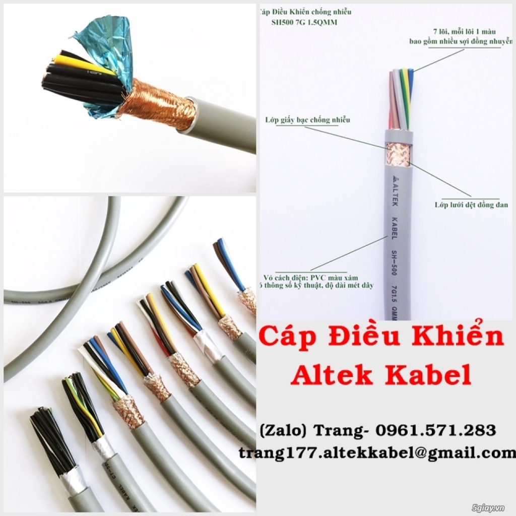 Dây cáp, dây điện điều khiển chống nhiễu giá tốt nhất hiện nay - 4