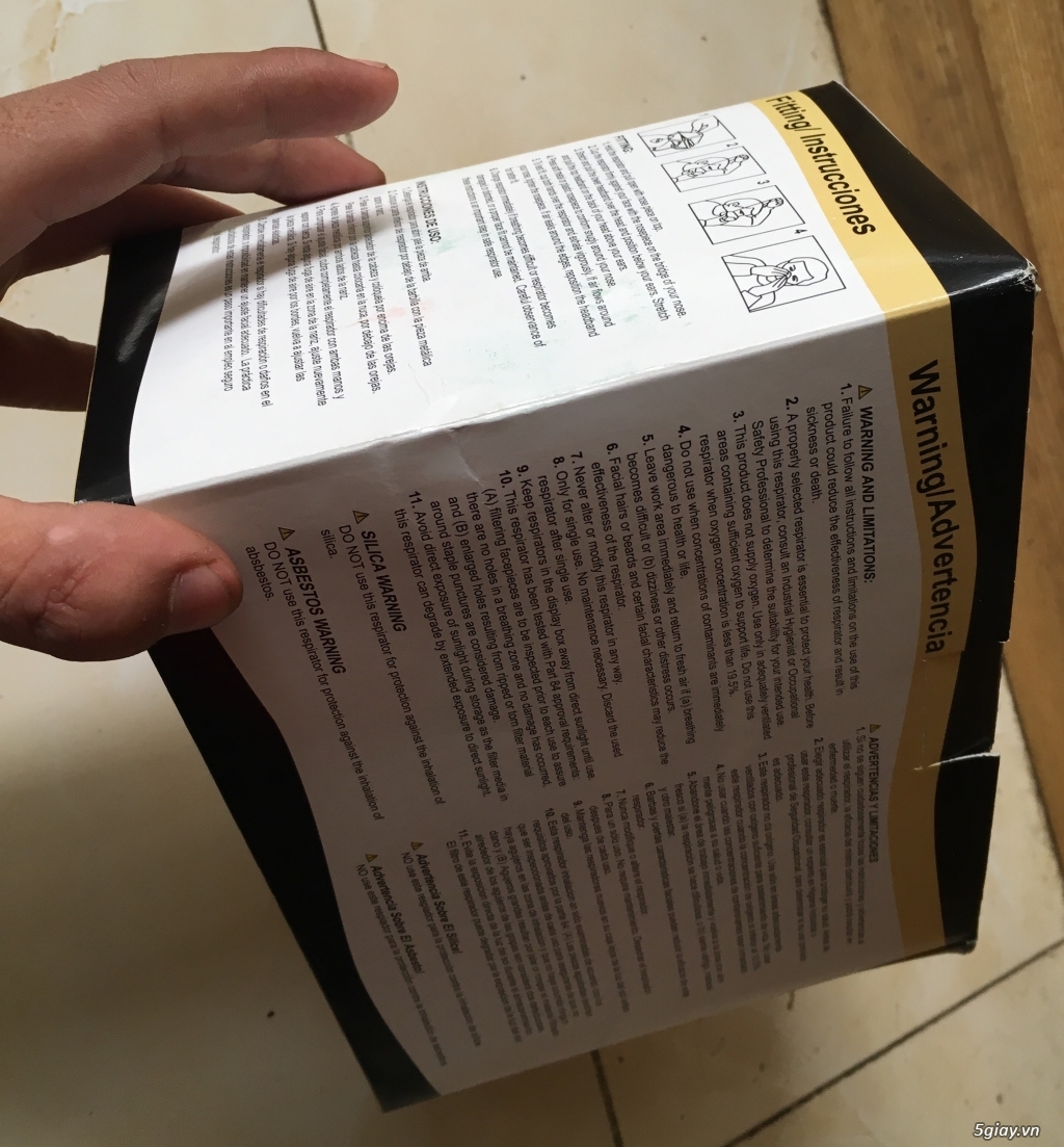 Khẩu trang N95 hiệu SAS của mĩ, chống dịch tốt nhất theo bộ y tế. end 23h00 ngày 10/2/2020 - 2