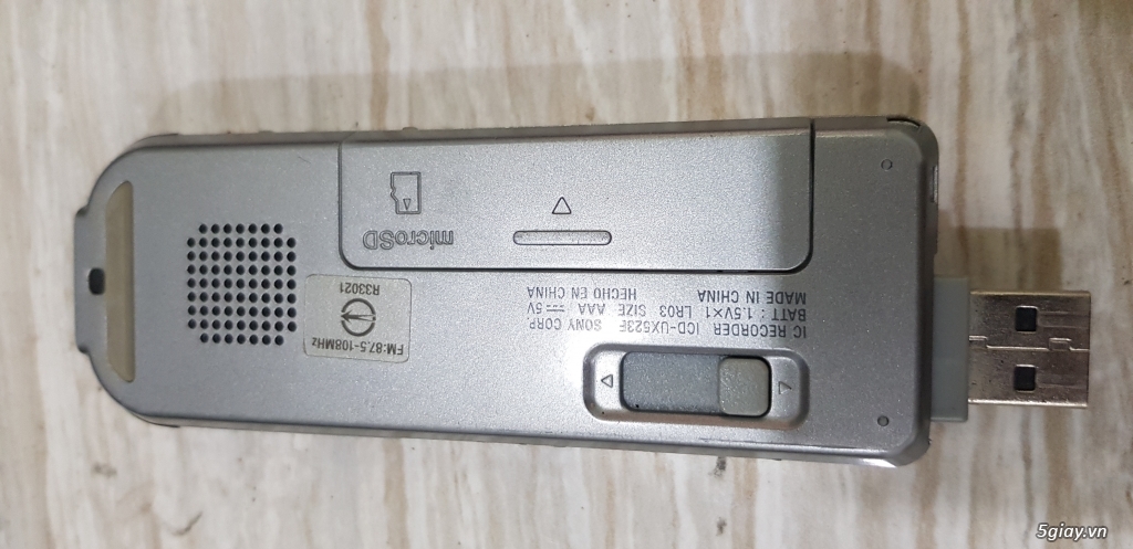 Bán máy ghi âm Sony UX523F còn rất mới, sử dụng vài lần. - 1