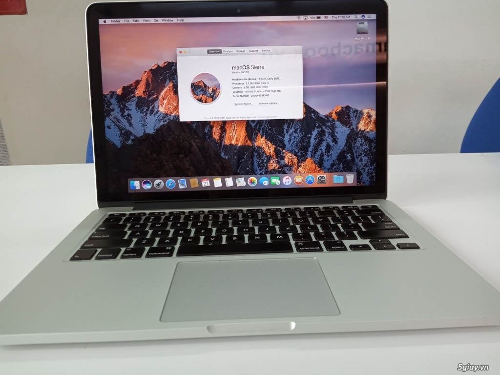 Cần bán: Macbook Pro 13'' 2015 MF840 i5/8GB/256GB 99% - 2