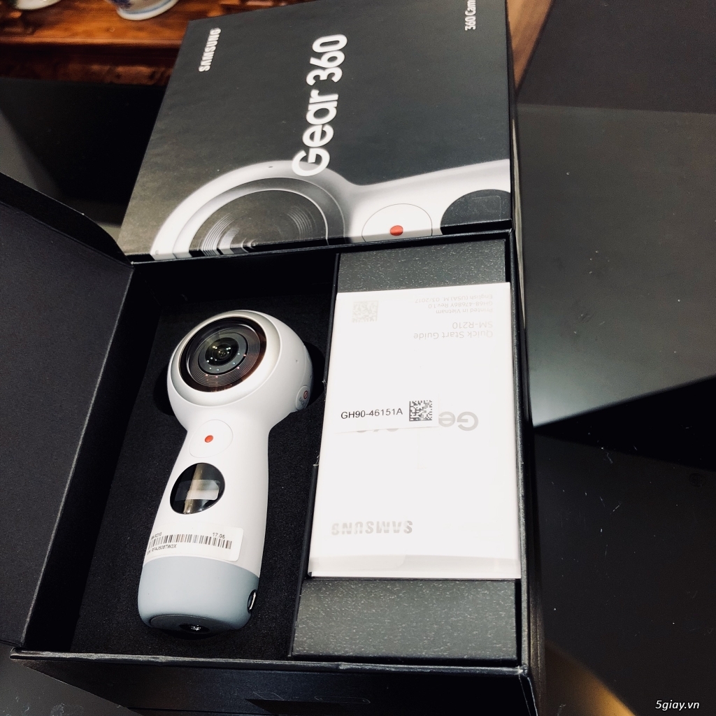 Camera Gear 360 like new, fullbox, chính hãng SS VN