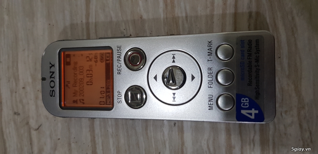 Bán máy ghi âm Sony UX523F còn rất mới, sử dụng vài lần.