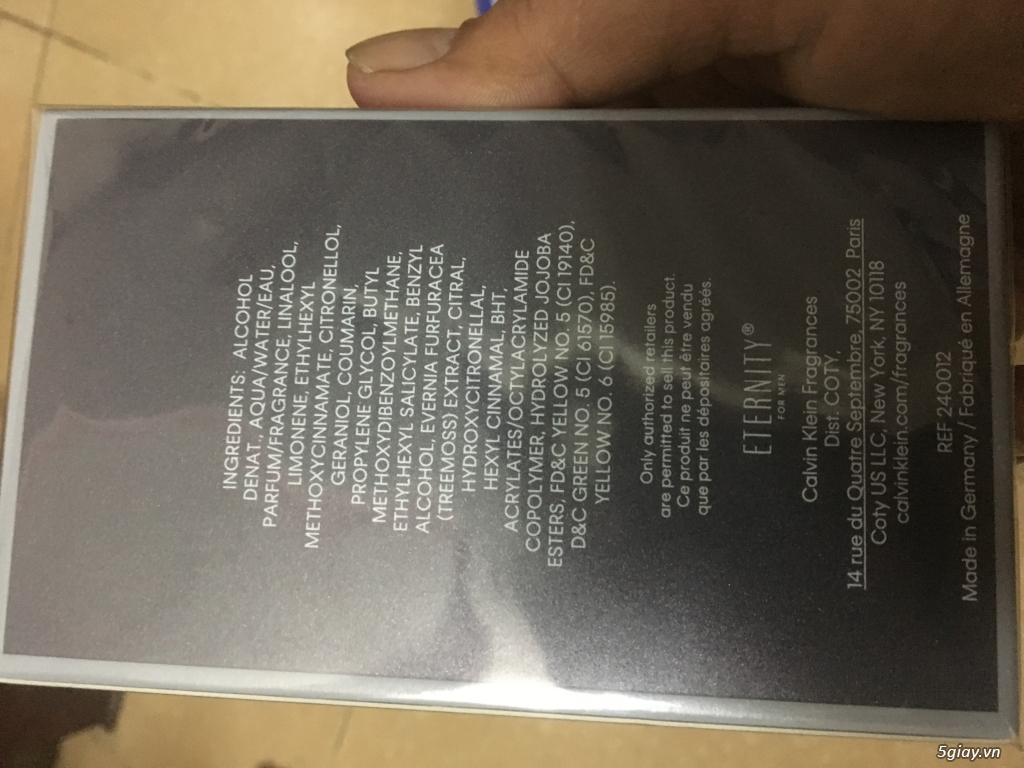 Eternity for men 100ml - 3