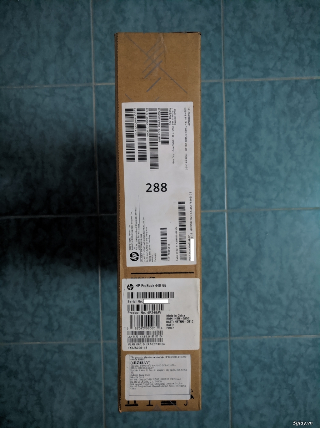 HP Probook 440 G6 8145U/8GB/128GB - Mới - BH 07/2020