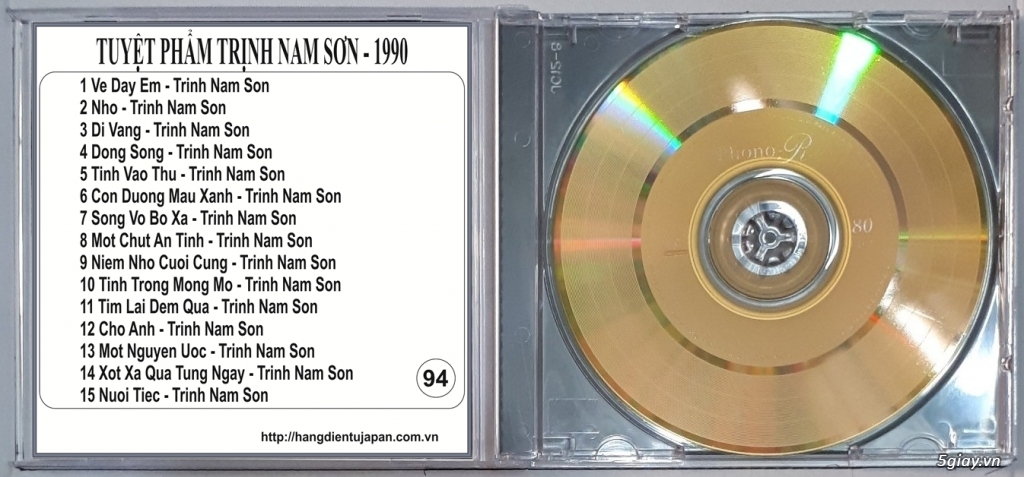 Đĩa Nhạc CD Phono Mitsubishi Chất Lượng Cao - 42