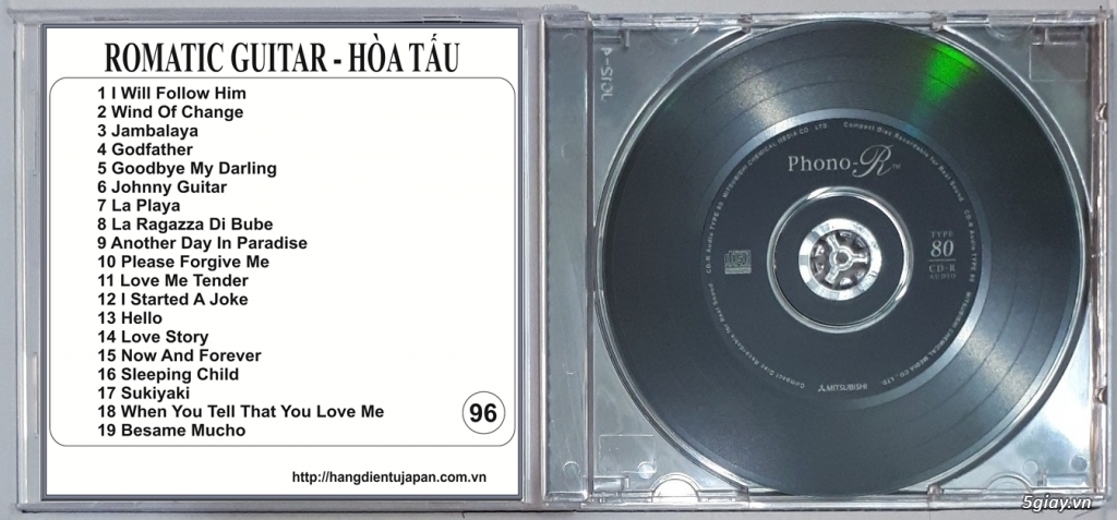 Đĩa Nhạc CD Phono Mitsubishi Chất Lượng Cao - 43