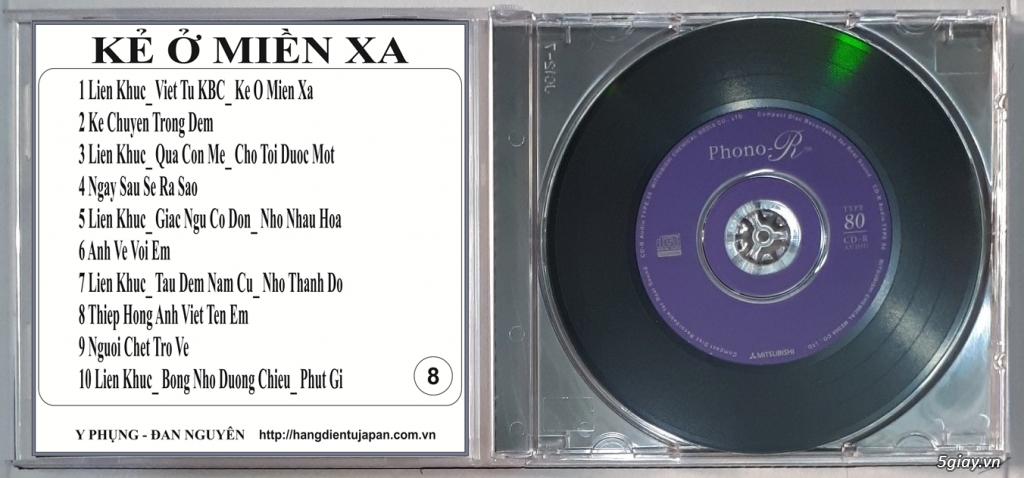 Đĩa Nhạc CD Phono Mitsubishi Chất Lượng Cao - 10