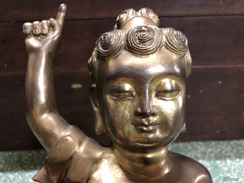 Tượng đồng Phật Tổ-Cao: 40cm - 2