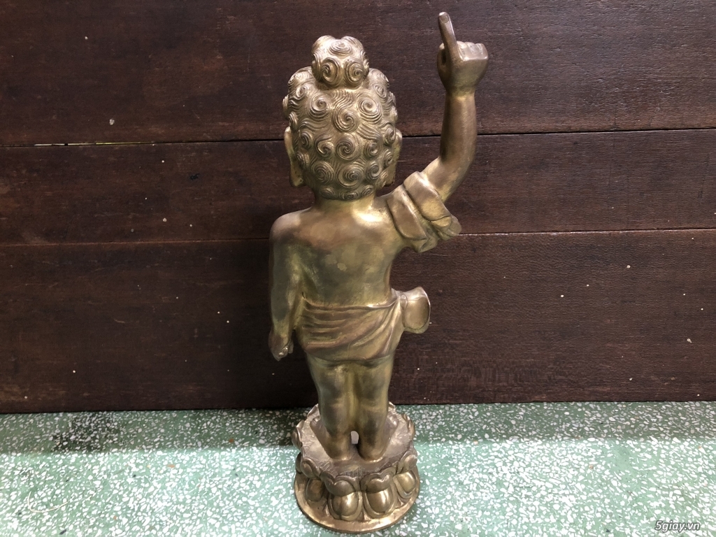 Tượng đồng Phật Tổ-Cao: 40cm - 5