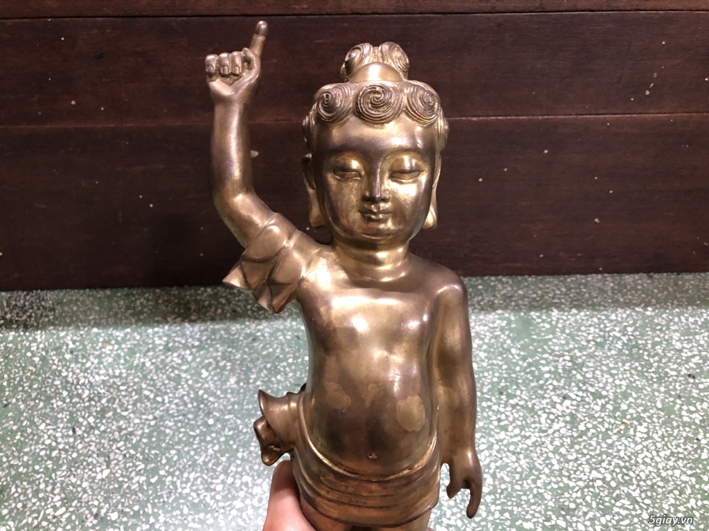 Tượng đồng Phật Tổ-Cao: 40cm - 3