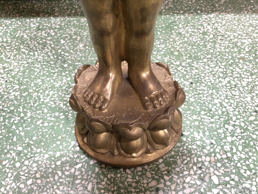 Tượng đồng Phật Tổ-Cao: 40cm - 10