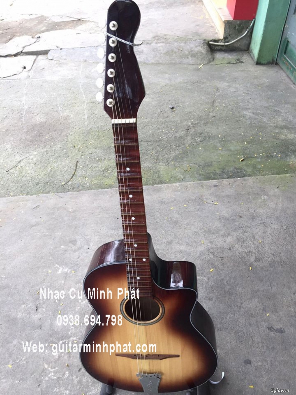 Bán đàn guitar cổ thùng phím lõm giá rẻ - 13
