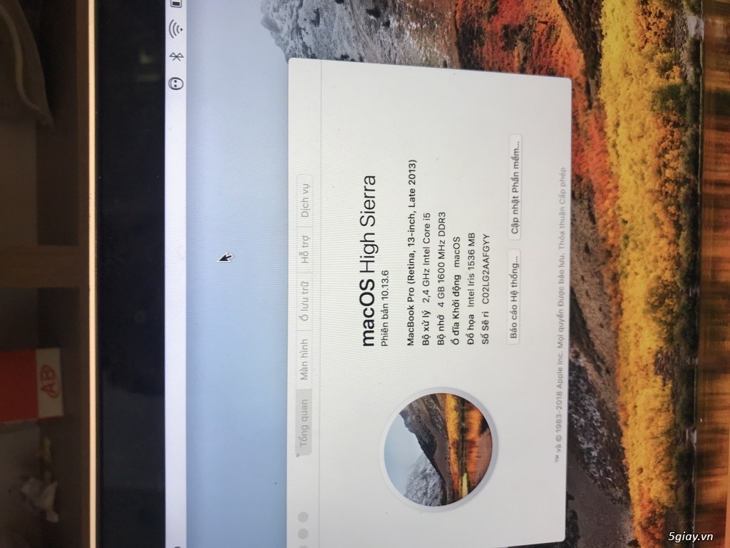 Macbook Pro 13 Retina (2013) (Nhật) - 3