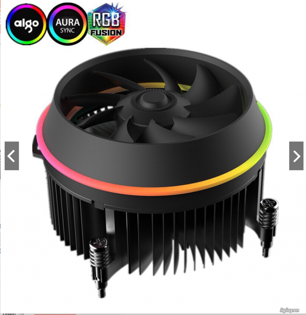 ản  nhiệt CPU AIGO SHADOW Led RGB chính hãng - 1