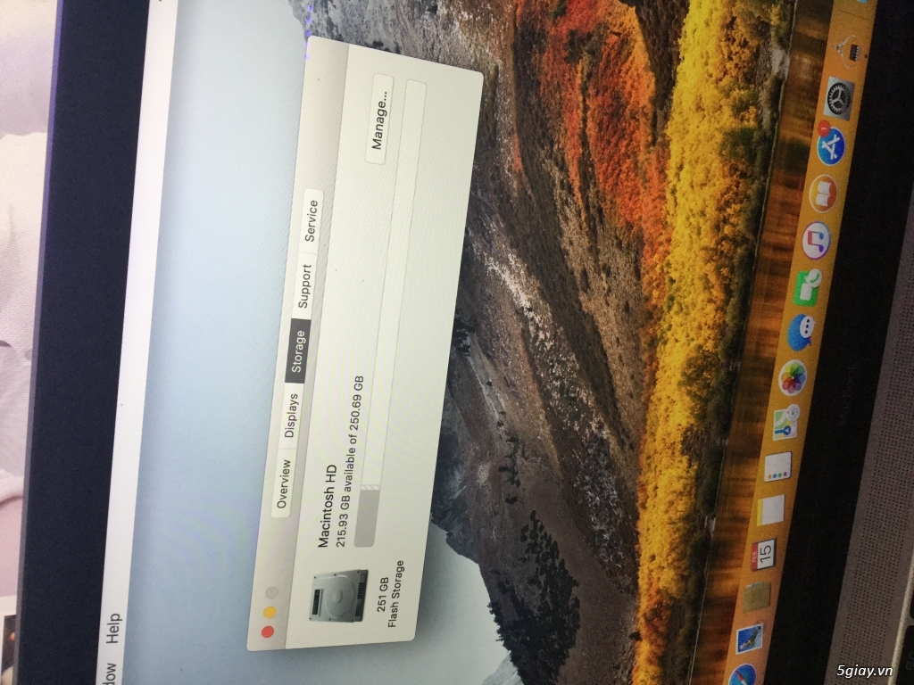 Máy tính macbook 12” gold móp nhẹ - 2