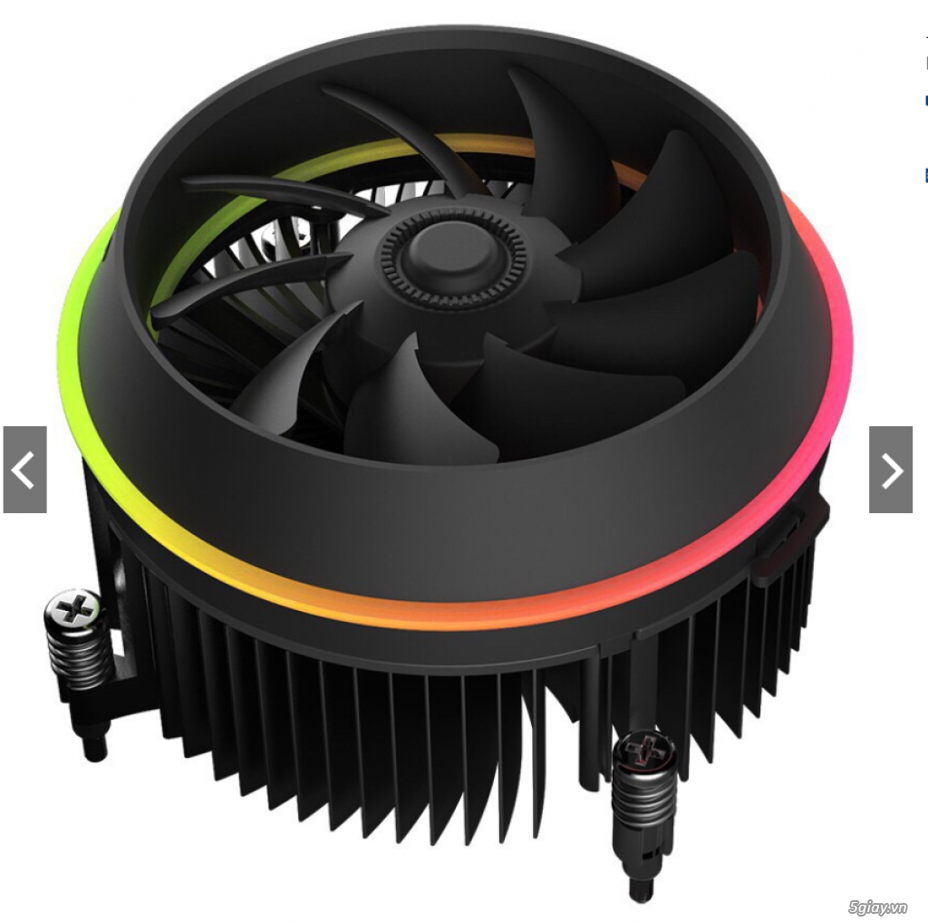 ản  nhiệt CPU AIGO SHADOW Led RGB chính hãng - 2