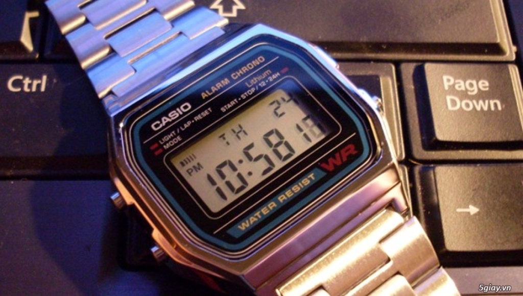 casio A158 chính hãng mới 100%