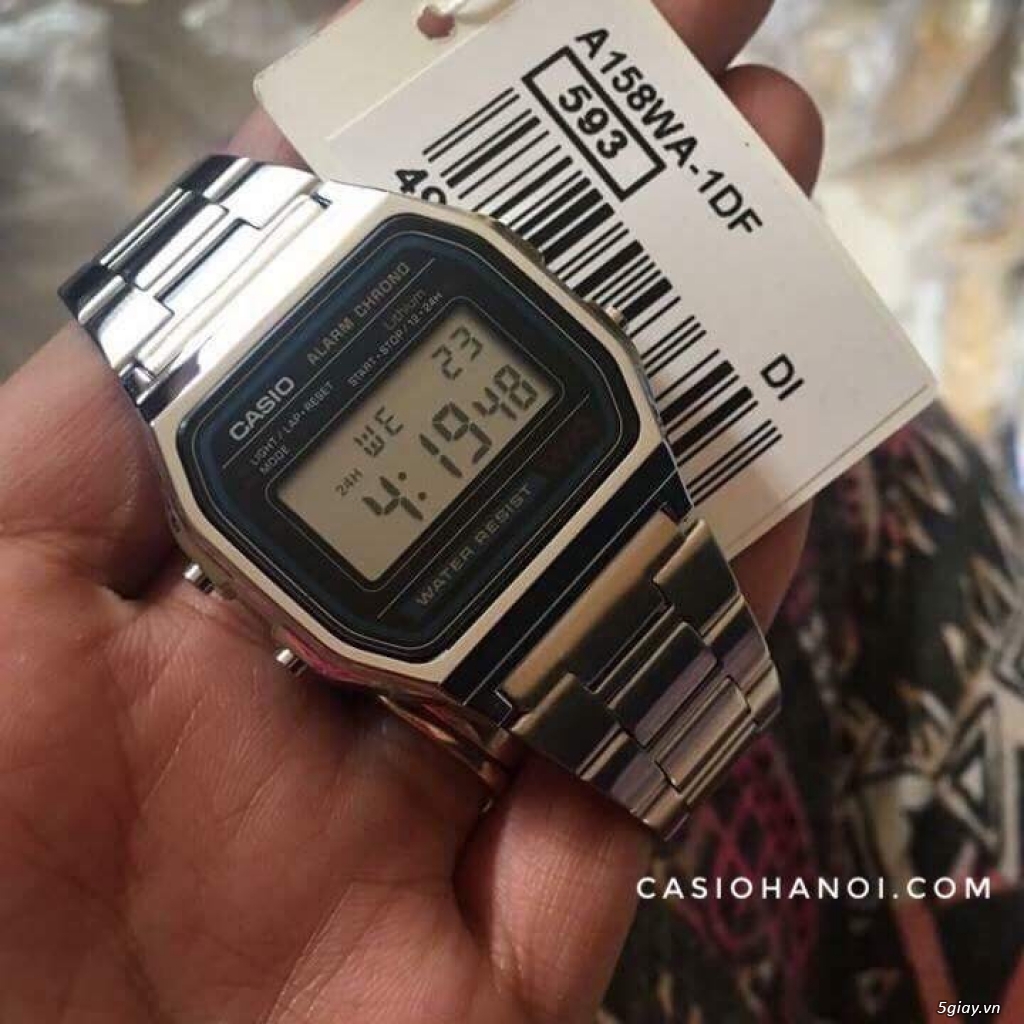 casio A158 chính hãng mới 100% - 1