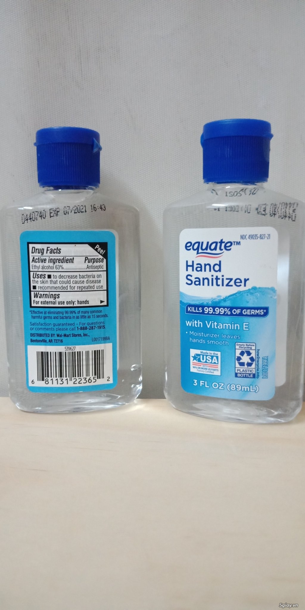 Quận 6 - Bán Gel rửa tay đậm đặc hiệu Equate hàng USA - 3