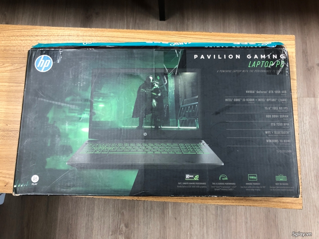 HP Pavilion Gaming Laptop i5 8300H, NVIDIA GTX 1050 4GB, 8GB RAM, 1TB