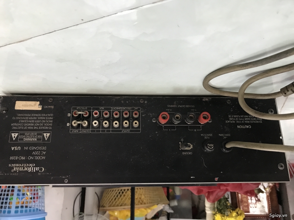 Ampli california pro 828R hang mỹ - 2