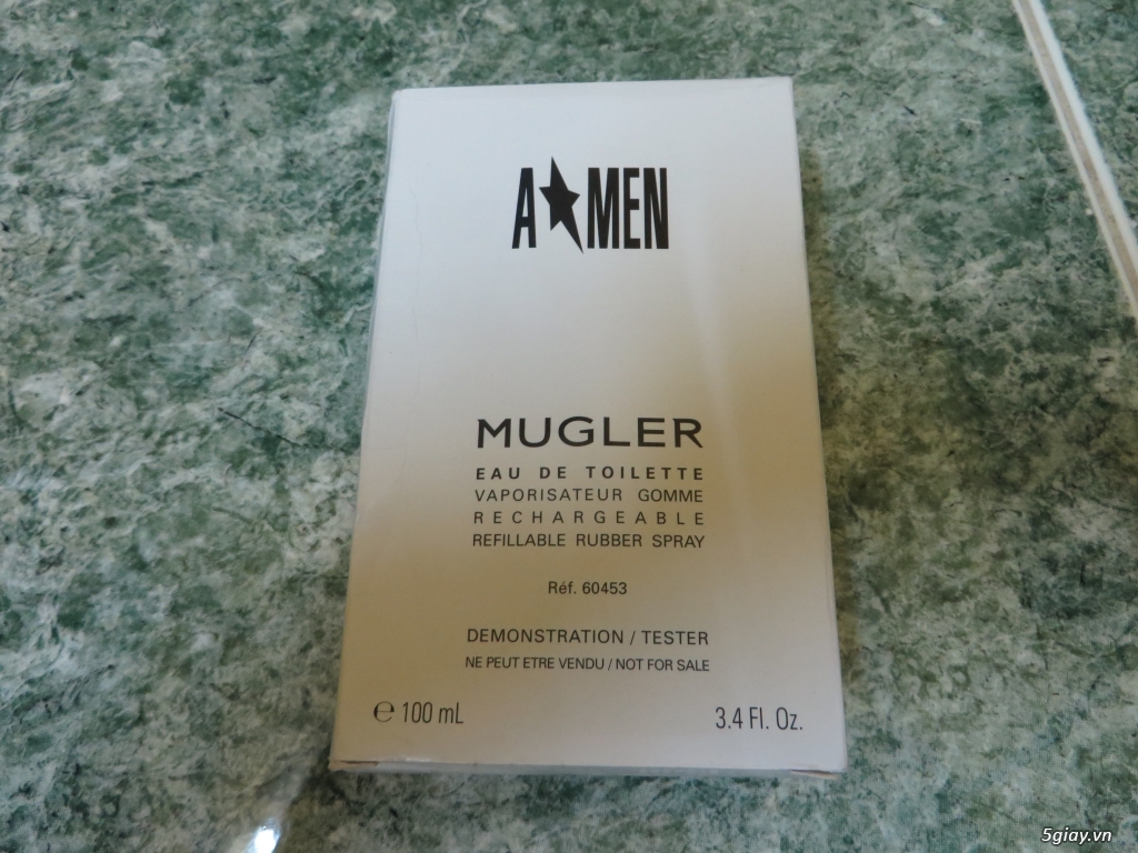 Nước hoa Mugler A*Men. End time : 23h ngày 19/2/2020