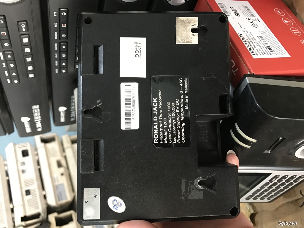 Máy chấm công vân tay giá rẻ RONAL JACK - 1
