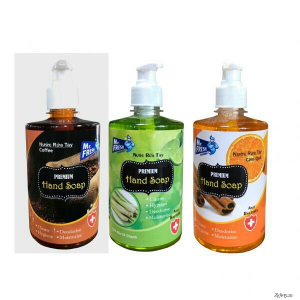 Gel rửa tay diệt khuẩn MrFresh 500ml. Kt 12/3/2020 23h