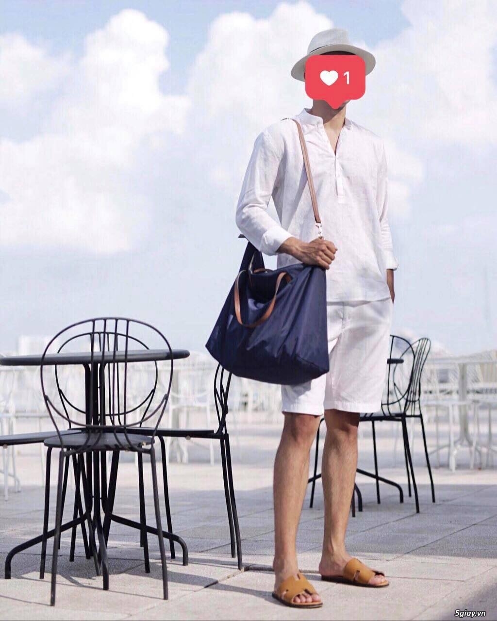 Sơmi Linen Trắng New 100% - End 22h00 20/02 - 2