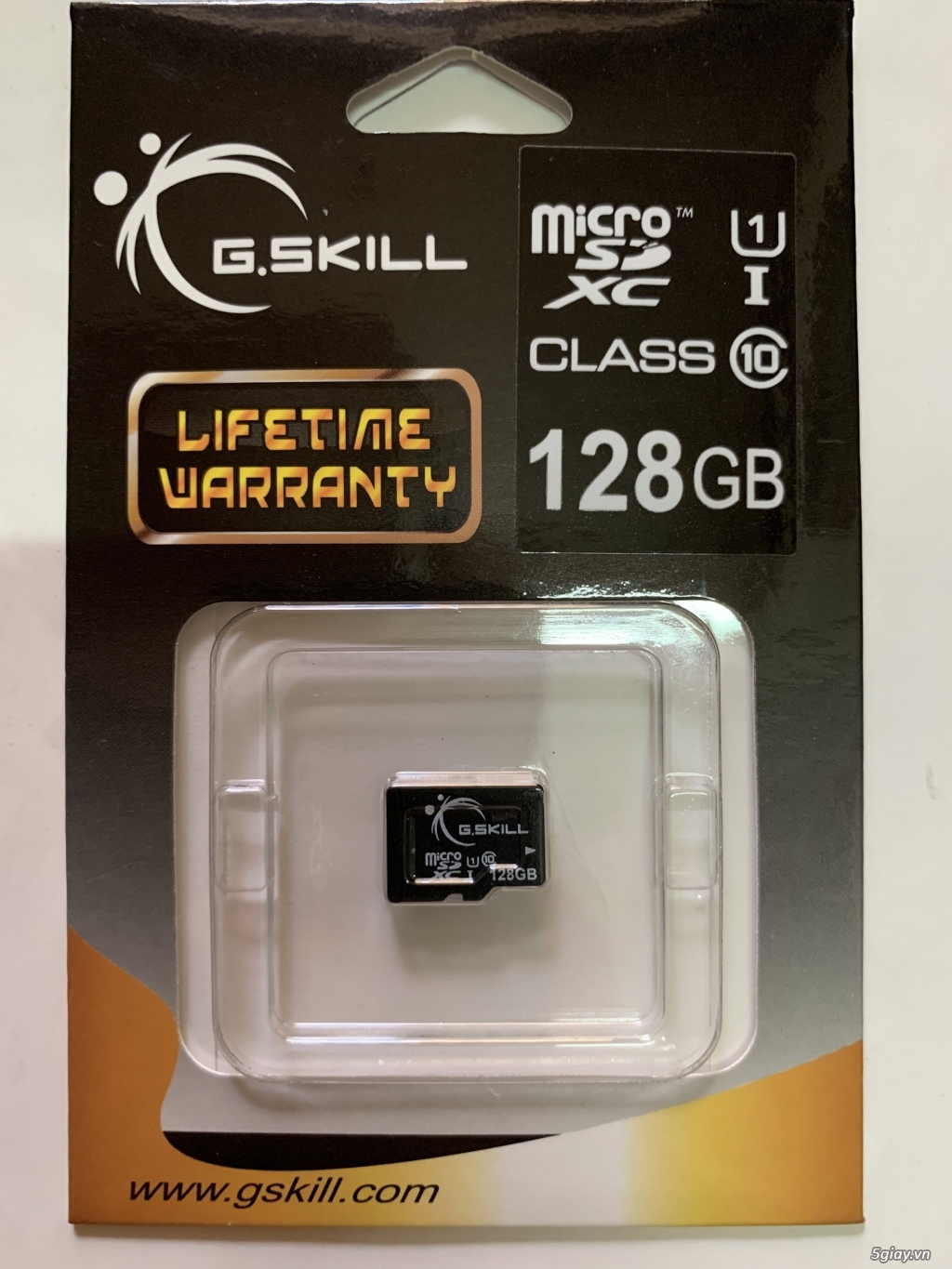 Thẻ nhớ micro sd G.Skill 128GB class 10, chính hãng usa, end 23h00-22/02/2020
