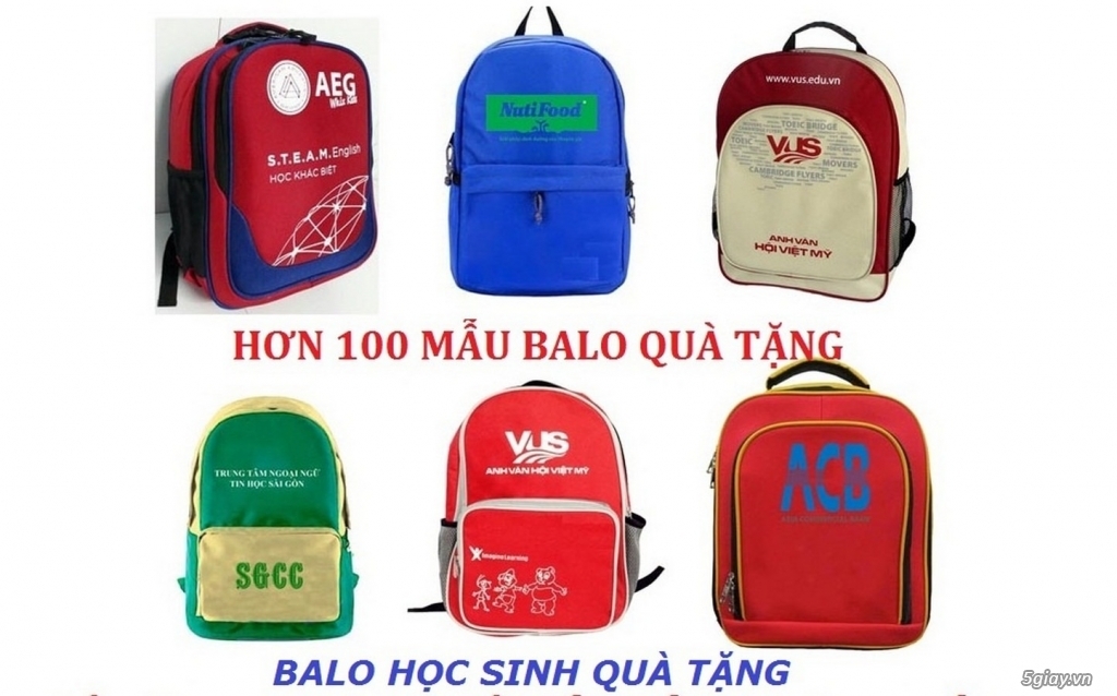 Xưởng may balo theo yêu cầu rẻ nhất Tp Hồ Chí Minh - 4