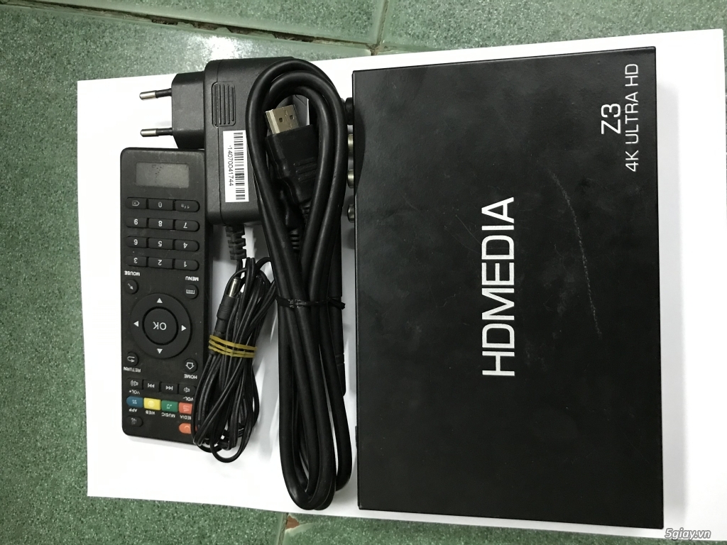 Smart tivi box HDMEDIA Z3 4K ULTRA HD nguyên zin End: 23h00 ngày 24-02-2020 - 1