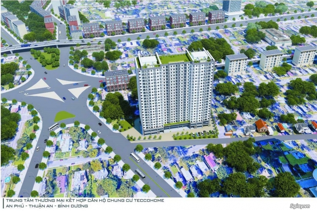 Tecco home căn hộ dự án mới triển khai tại An Phú Thuận An, Bình Dương